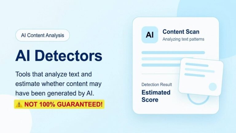 AI detectors
